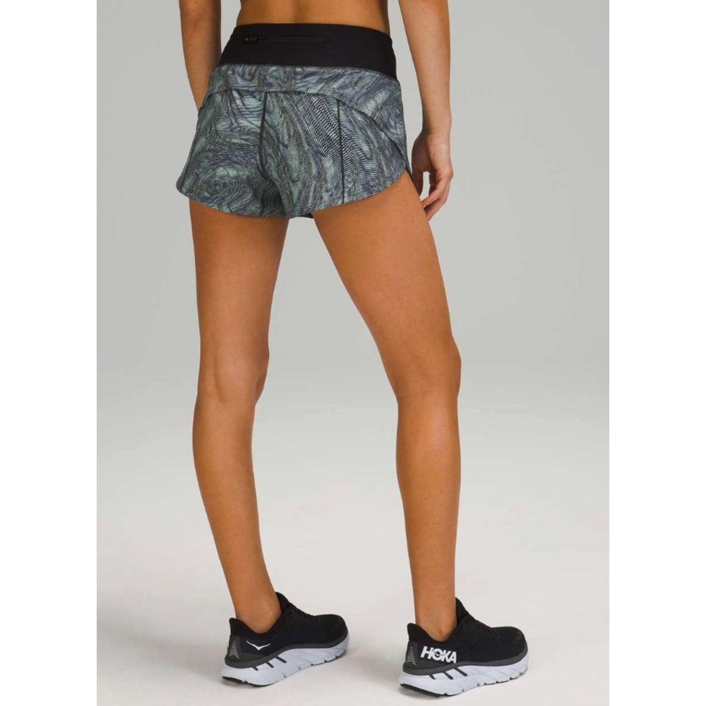 Lululemon Speed Up Short Multi Size 10 Tall 4" Inseam Running Workout Gym Train
